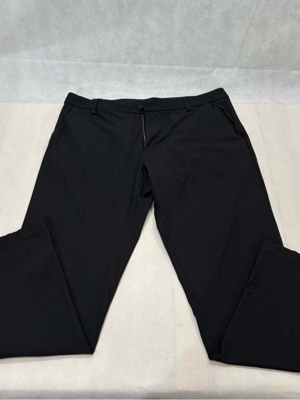 lululemon athletica Men's Black Chino-Style Performance Pants